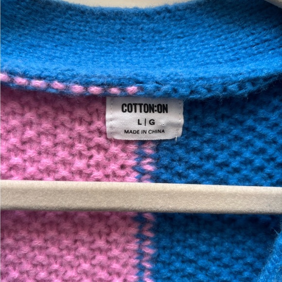 Color Block Cardigan - Picture 2 of 4